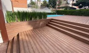 Madeira para deck externo